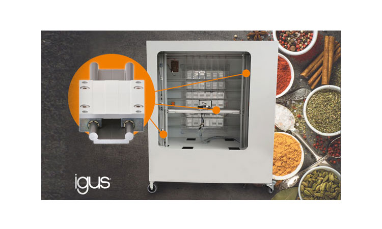 Igus Linear Guides For Spice Vending Machine